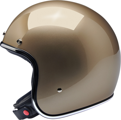 BILTWELL Bonanza Helmet - Metallic Champagne - Small 1001-328-202