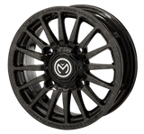 MOOSE UTILITY Wheel - 325X Carbon Fiber - Front/Rear - Black - 15x6 - 4/156 - 5+1 325-1561565-150