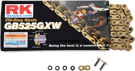 RK GB 525 GXW - Rivet - Connecting Link GB525GXW-RIV