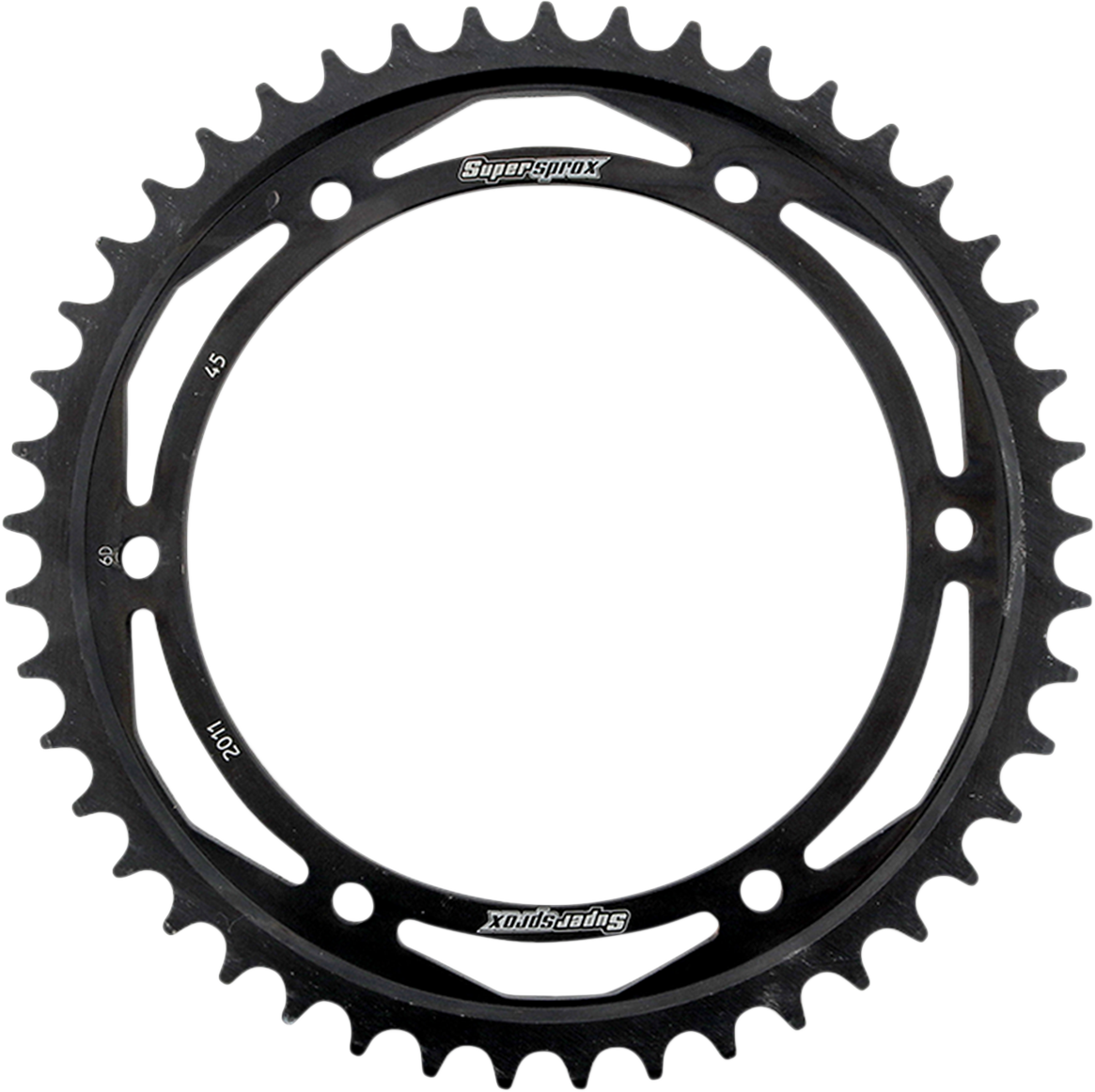 SUPERSPROX Rear Sprocket - 45 Tooth RFE-2011-45-BLK