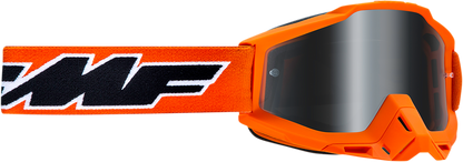 FMF Youth PowerBomb Goggles - Rocket - Orange - Silver Mirror F-50048-00003 2601-3000