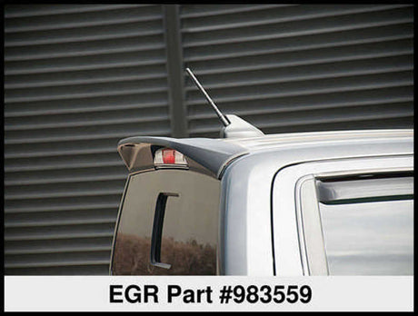 EGR 19-20 Ford Ranger Super Crew Rear Cab Truck Spoiler - Matte Black 983559