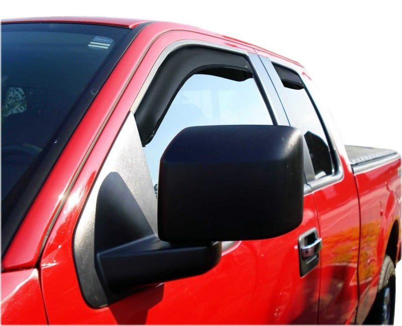 AVS 22-23 Toyota Tundra CC/CrewMax In-Channel Ventvisor Front & Rear Window Deflectors 4pc - Smoke 194888