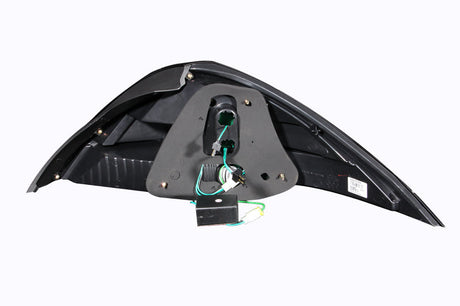 ANZO 2003-2005 Honda Accord LED Taillights Black 321029