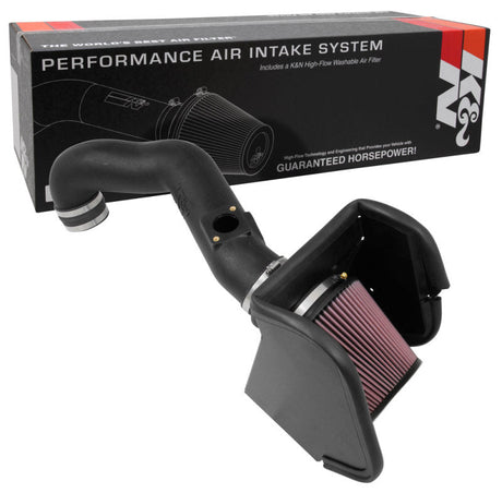 K&N 16-17 Nissan Titan XD V8-5.0L DSL 63 Series Aircharger Performance Intake 63-6017