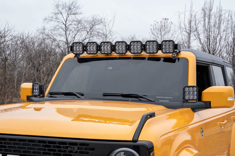 Diode Dynamics Bronco SS5 Pro CrossLink Windshield - White Combo Lightbar Kit DD7264