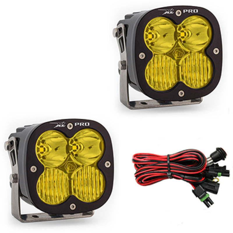 Baja Designs XL Pro Series Driving Combo Pattern Pair LED Light Pods - Amber 507813