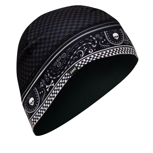 ZAN Sportflex Helmet Liner/Beanie Classic Carbon Weave WHLL129