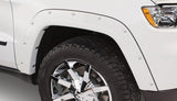 Bushwacker 11-18 Jeep Grand Cherokee Pocket Style Flares 2pc Does Not Fit SRT8 - Black 10075-02