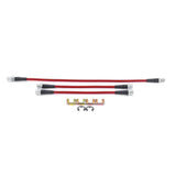 Power Stop 00-06 Toyota Tundra Front & Rear SS Braided Brake Hose Kit BH00127