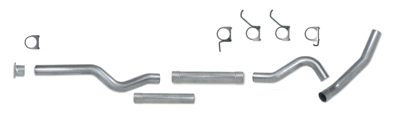 Diamond Eye KIT 4in CB SGL MFLR RPLCMENT PIPE SS 01-05 CHEVY/GMC 6.6L 2500/3500 K4110S-RP