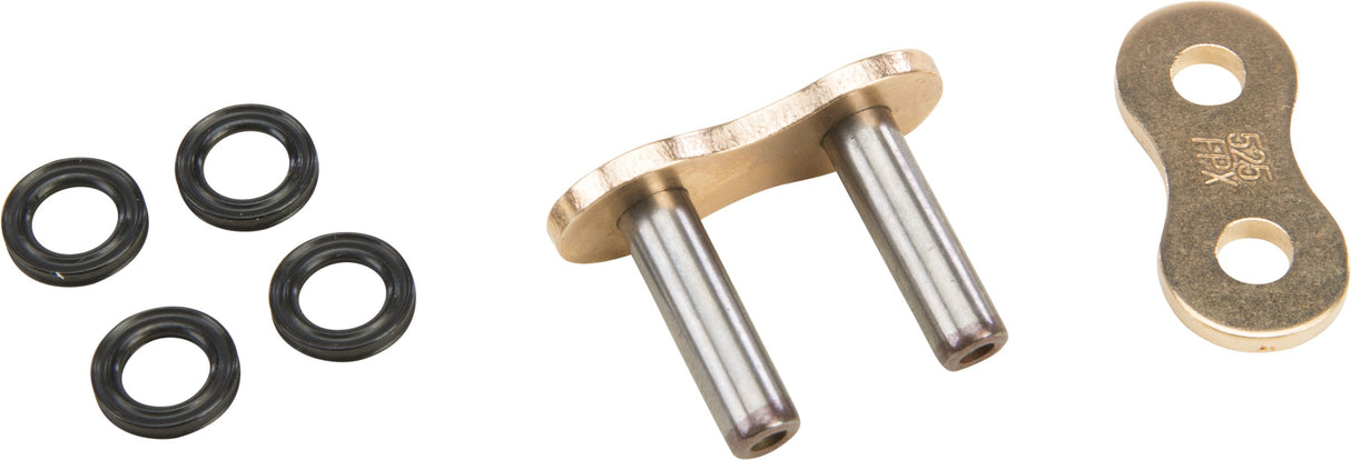 FIRE POWER X-Ring Rivet Master Link 525 Gold 525FPX-MLJ/G
