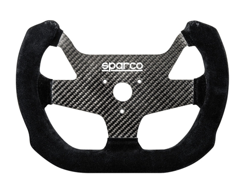 Sparco Steering Wheel F10C Carbon Suede Black 015PC270SSN