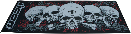 ICON Absorbent Pit Pad - Large - Skull 9905-0108