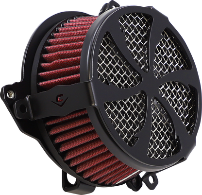 COBRA Air Filter - Swept - XL - Black 606-0103-01B-SB