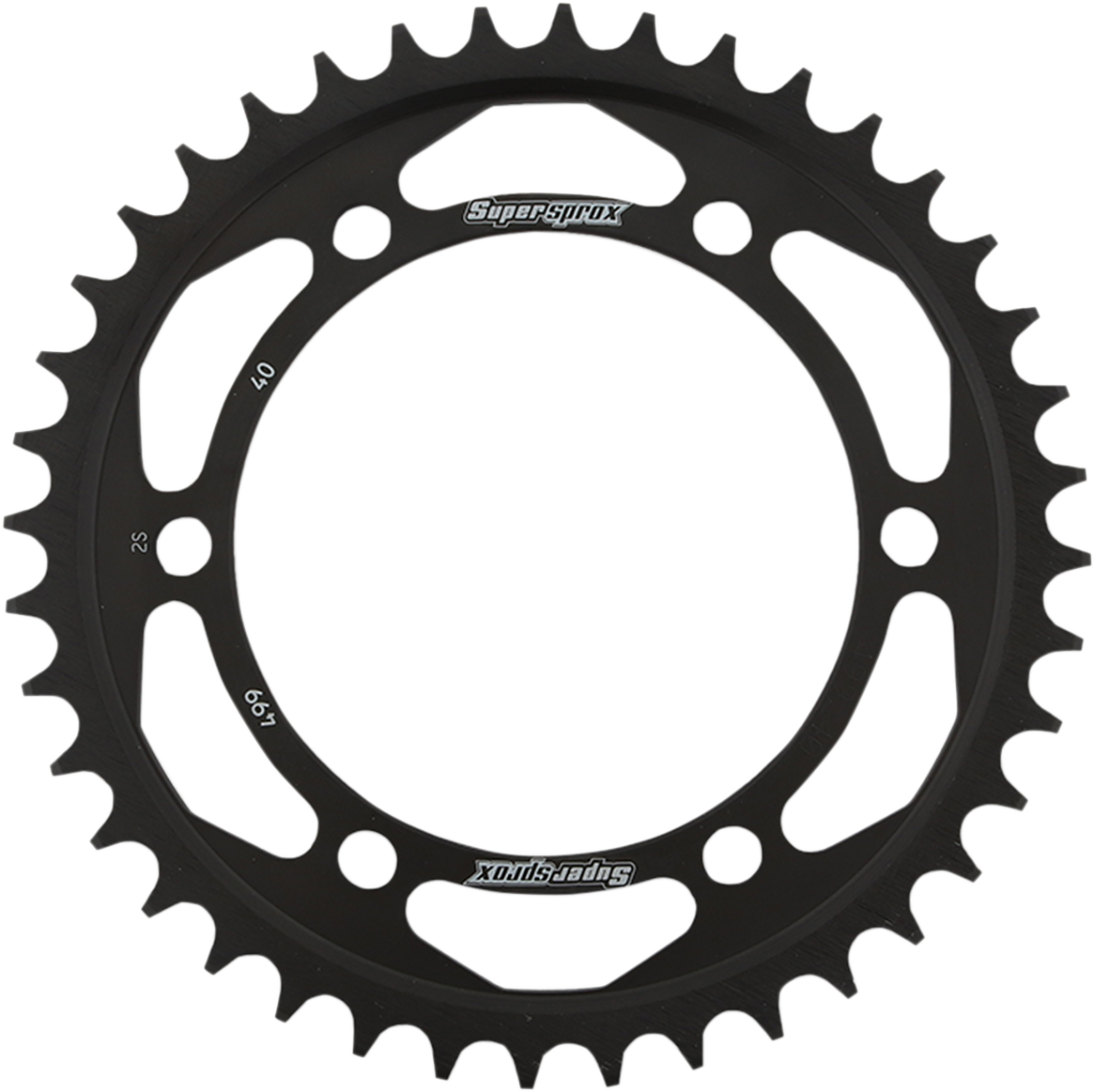 SUPERSPROX Rear Sprocket - 40 Tooth RFE-499-40-BLK