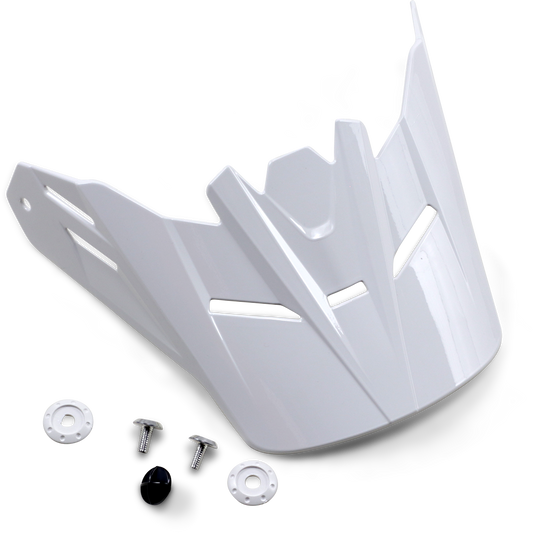 Z1R Youth Rise Visor Kit - Solid - Gloss White 0132-1342