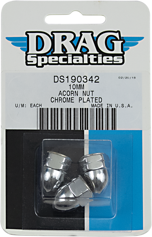 DRAG SPECIALTIES Acorn 10 Mm (3) MBP1210