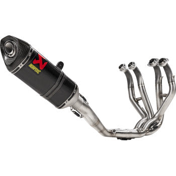 Sistema de escape AKRAPOVIC Racing Line - Carbono - Kawasaki ZX-6R 2023-2024 S-K6R11-RC/1 