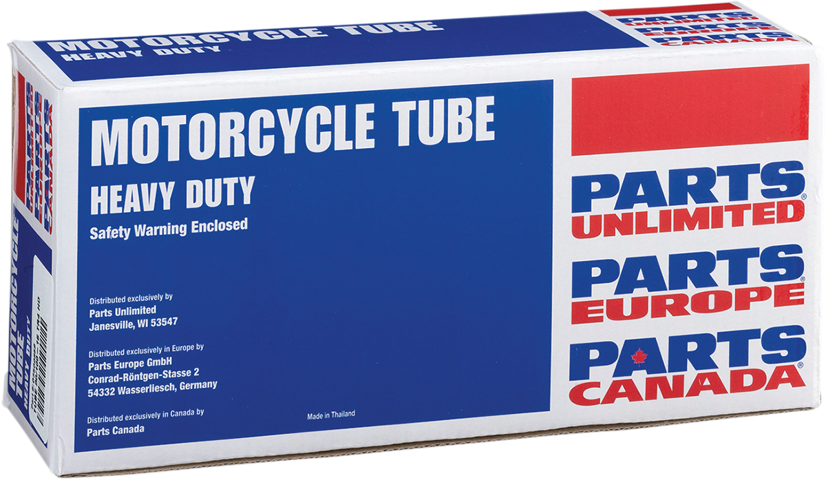 Parts Unlimited Inner Tube - Heavy Duty - 16" - Tr-4 - Center/Side Metal Valve B20028