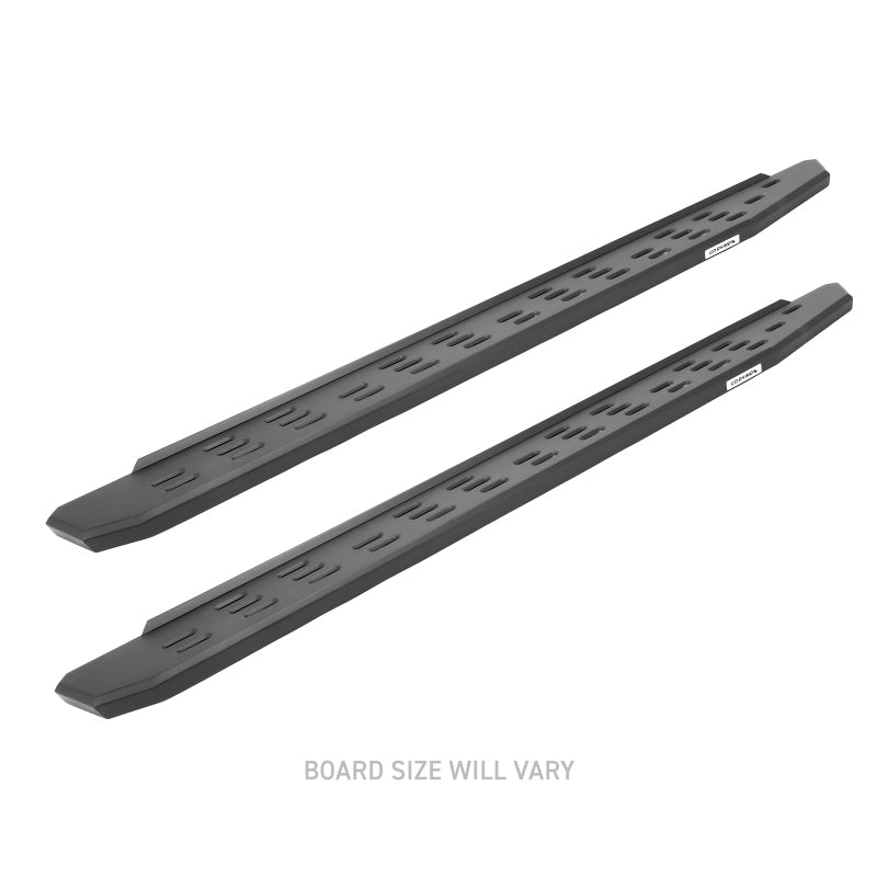 Go Rhino RB30 Running Boards 87in. - Tex. Blk (Boards ONLY/Req. Mounting Brackets) 69600087PC