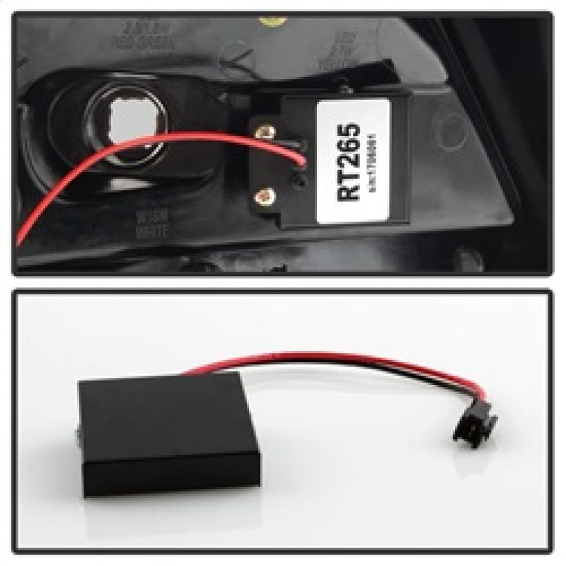 Spyder 12-14 Ford Focus 5DR LED Tail Lights - Black Smoke (ALT-YD-FF12-LED-BSM) 5085146