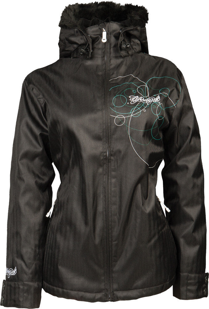 FLY RACING Rain Drop Jacket Black L 358-5050L