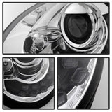 Spyder Volkswagen Beetle 1998-2005 Projector Headlights DRL Chrome PRO-YD-VB98-DRL-C 5080554