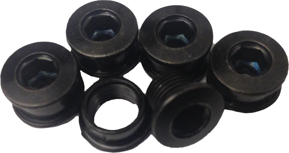 KINGSTARChainring Bolts Black 4mm 5/Pk711484 32077