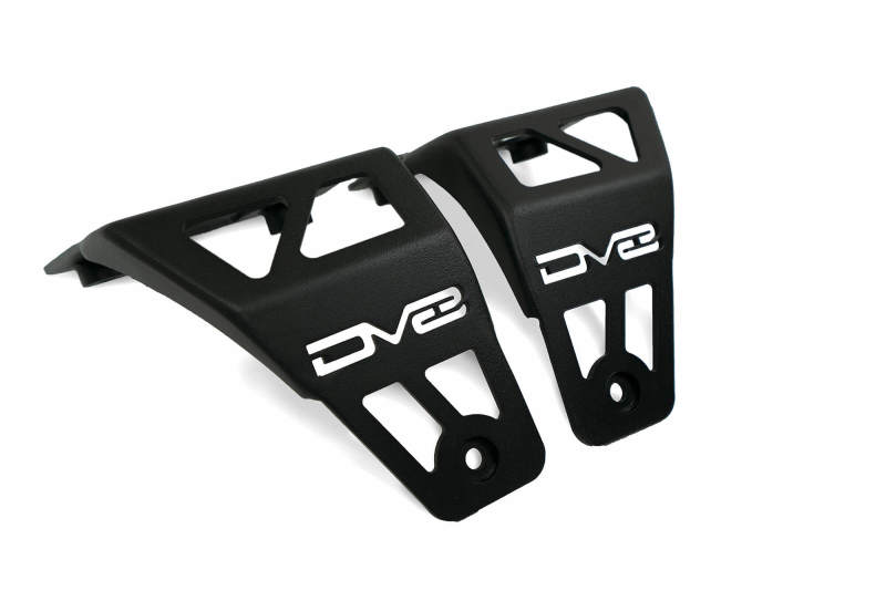 DV8 Offroad 20-22 Jeep JL 392/ Jeep JT Mojave Edition Dual Pod Light Mounts LBJL-06