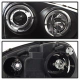 Spyder Volkswagen GTI 06-09/Jetta 06-09 Halogen Model Only - LED Halo DRL Black PRO-YD-VG06-HL-BK 5012098