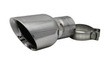 Corsa Single Universal 3.0in Inlet / 4.5in Outlet Polished Pro-Series Tip Kit TK009