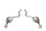Corsa 2024 Ford Mustang Sport Axle-Back Dual Rear Exit with 4.5in Polished Pro-Series Tips 21252