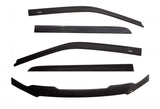AVS 09-18 Dodge RAM 1500 Quad Cab Ventvisor & Aeroskin Deflector Combo Kit - Matte Black 56003004
