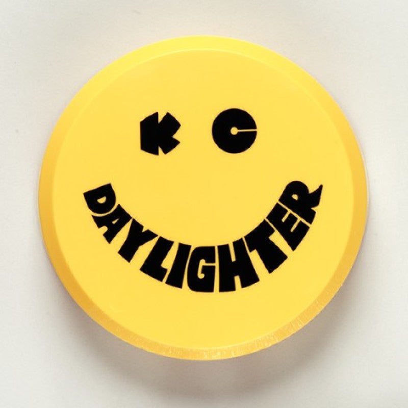 KC HiLiTES 6in. Round Hard Cover for Daylighter/SlimLite/Pro-Sport (Single) - Yellow w/Black Smile 5202
