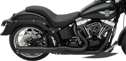 BASSANI XHAUST B1 2:1 Exhaust - Black 1S18RB