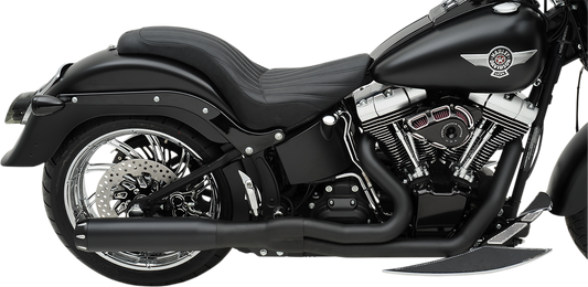 BASSANI XHAUST B1 2:1 Exhaust - Black 1S18RB