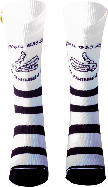 Calcetines FMF Thumbs Up - Blanco - Talla única SP22194903 3431-0734 