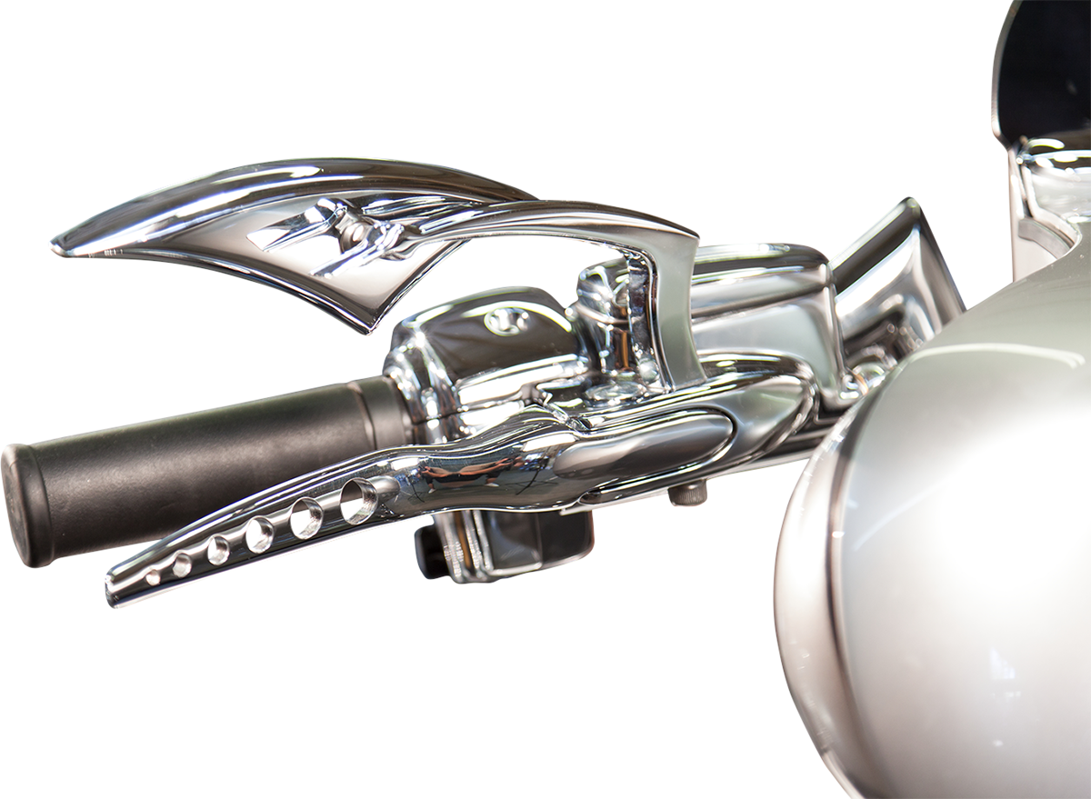 PAUL YAFFE BAGGER NATION Levers - Racing - Chrome PYO:RL-08-13-C