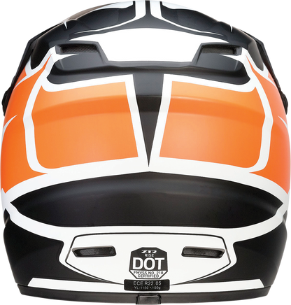 Z1R Youth Rise Helmet - Flame - Orange - Medium 0111-1443