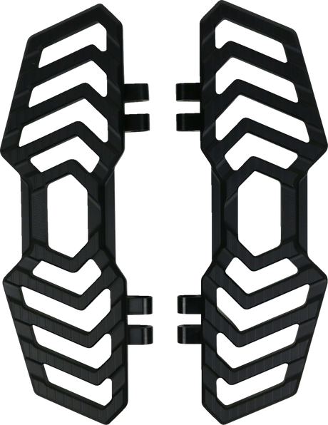 KODLIN MOTORCYCLE Trackboards Floorboards - Black K73232