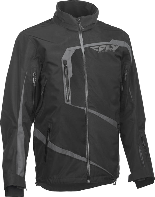 FLY RACING Carbon Jacket Black/Grey 2x #6152 470-40302X