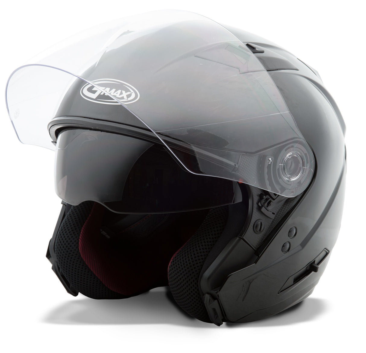 GMAX Of-77 Open-Face Helmet Black Md G3770025