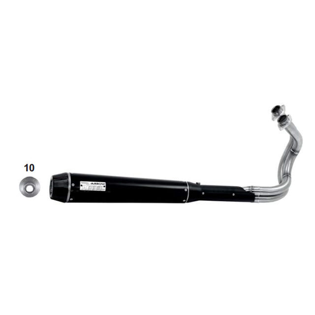 Arrow 74501RB Rebel Exhaust Full System for Kawasaki Vulcan S 650 '14/'16