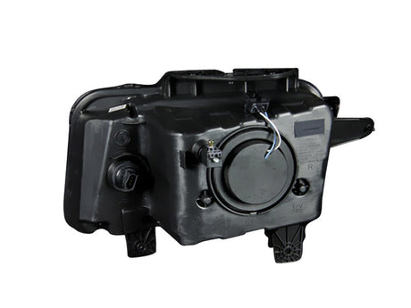 ANZO 2010-2013 Chevrolet Camaro Projector Headlights w/ Halo Black (CCFL) 121312