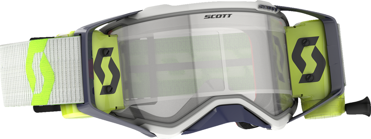 SCOTT Prospect WFS Goggles - Gray/Yellow - Clear Works 272822-1120113