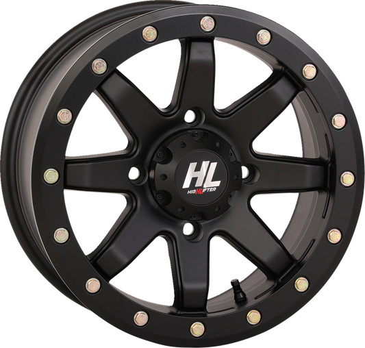 HIGH LIFTER Wheel - HL9 Beadlock - Front/Rear - Matte Black - 14x7 - 4/156 - 5+2 (+30 mm) 14HL09-1456