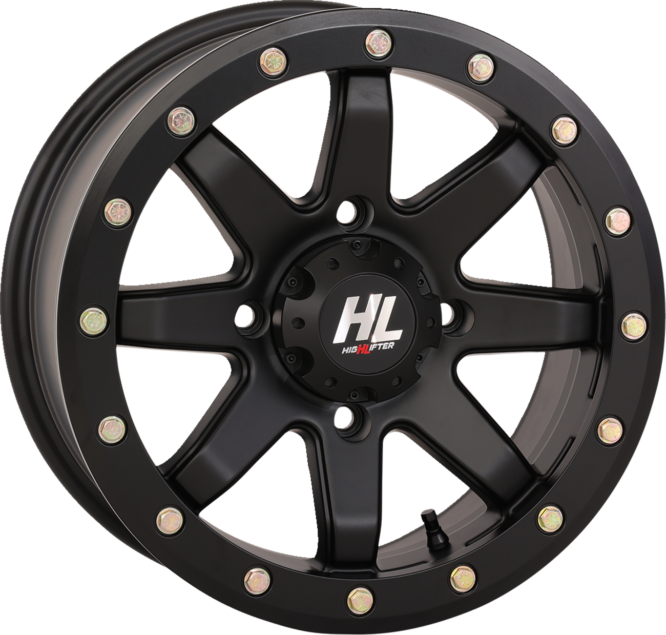 HIGH LIFTER Wheel - HL9 Beadlock - Front/Rear - Matte Black - 14x7 - 4/156 - 5+2 (+30 mm) 14HL09-1456