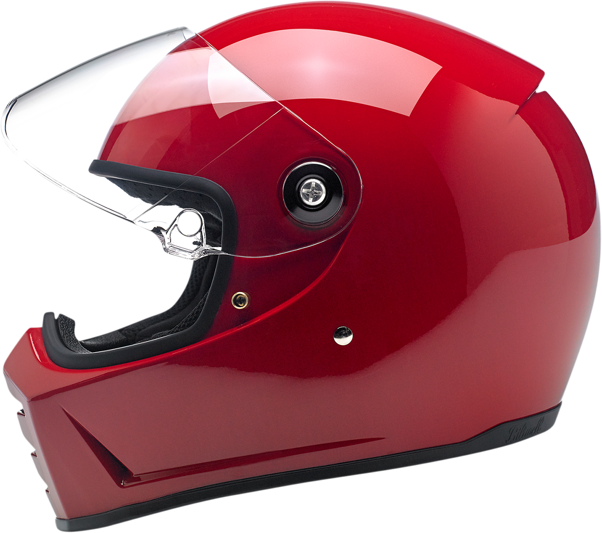 BILTWELL Lane Splitter Helmet - Gloss Blood Red - 2XL 1004-837-106