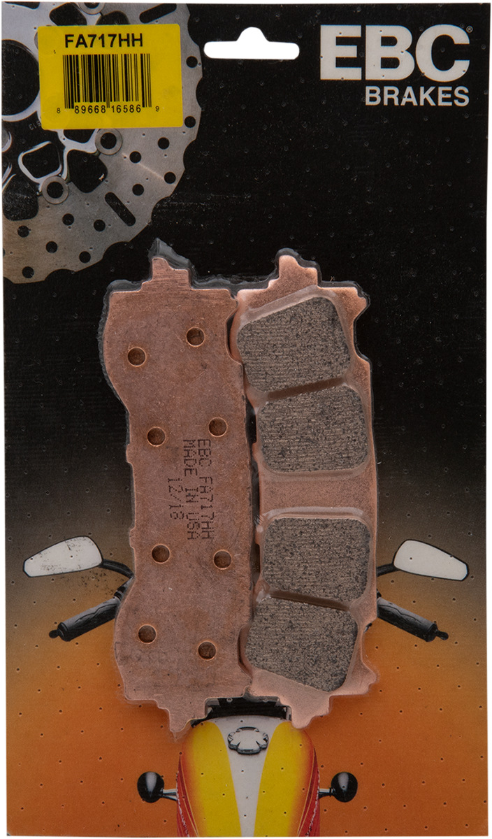 EBC Sintered Metal Brake Pads - FA717HH FA717HH